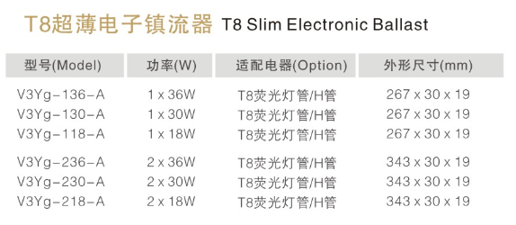 T8电子镇流器