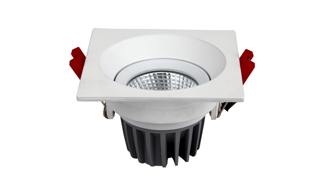 LED 7W COB方形深孔嵌灯 开孔80mm 黄光白光中性光