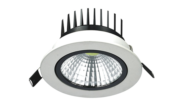 LED  7W COB 天花灯开孔95mm  黄光白光中性光